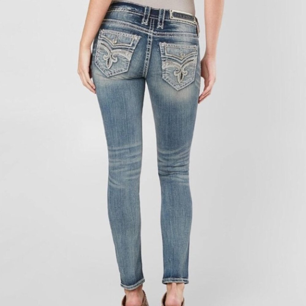 Rock Revival Yadra Ankle Skinny Jeans Size 27